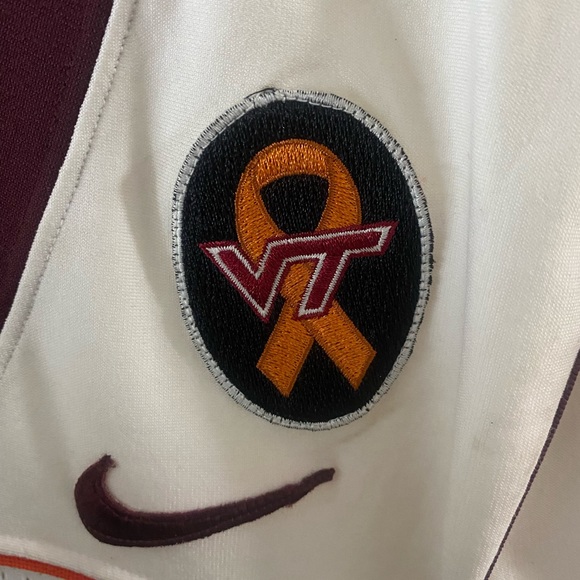 Brett Warren Virginia Tech Jersey Gameworn - Picture 2 of 4